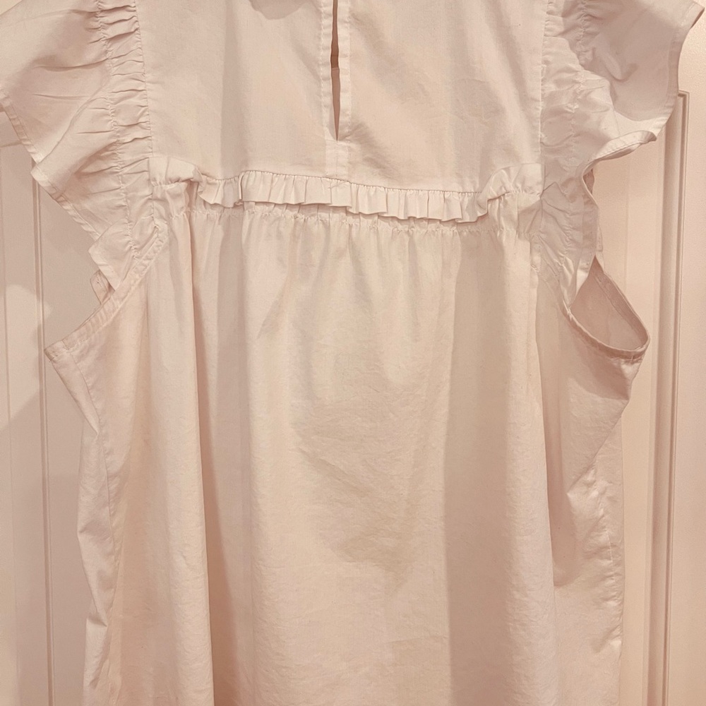 Women’s bundle of 4 Crown & Ivy blouses, Vibrant blue, pretty lilac and 2 white. - Picture 11 of 12